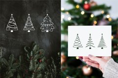 Christmas Tree Cut File, Christmas card, New year card 