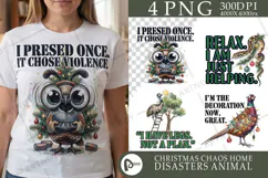Christmas Tree Tech and Blinking Breakdowns Sublimation Product Image 1