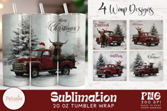 trendy vintage christmas png tumbler wrap designs being used as trendy Christmas 20 oz tumbler print