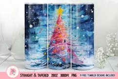 Christmas Tree Tumbler Wrap, 20 oz tumbler wrap, Christmas Tree Tumbler Wrap, Christmas Tree Png