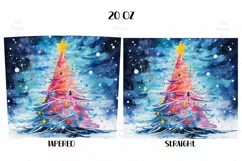 Christmas Tree Tumbler Wrap, 20 oz tumbler wrap, Christmas Tree Tumbler Wrap, Christmas Tree Png