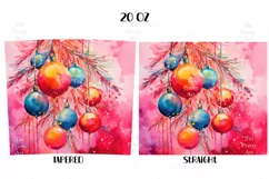 Christmas Tree Tumbler Wrap, 20 oz tumbler wrap, Christmas Tree Tumbler Wrap, Christmas Tree Png