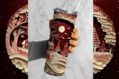 Christmas Tree Tumbler Wrap, 20 oz tumbler wrap, Christmas Tree Tumbler Wrap, Christmas Tree Png