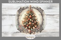 Christmas Tree v1 Wind Spinner Sublimation Product Image 1