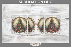 Christmas Tree v2 Mug Wrap Sublimation Product Image 1
