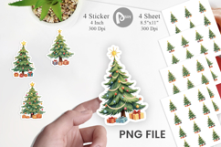 Christmas Tree Sticker Product Image 1