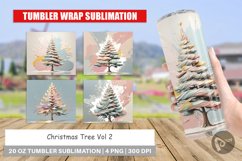 Tumbler Wrap Christmas Tree Product Image 1