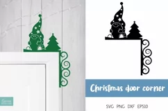 Merry Christmas And Christmas Berries For Door Corner Design Product Image 3