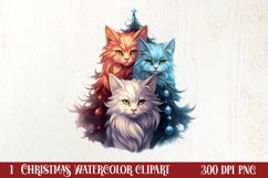 Christmas Tree With Many Dogs Clipart PNG Product Image 1