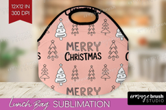 Christmas Trees Xmas Lunch Bag Christmas Lunch Bug PNG Product Image 1