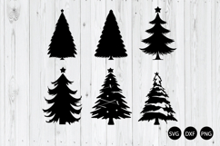 Christmas Trees Bundle SVG, Christmas Trees SVG Product Image 1