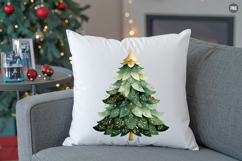Christmas Tree Clipart PNG, Cute Christmas Tree Product Image 1