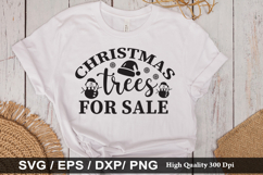 Christmas trees for sale - Christmas SVG Design Product Image 1