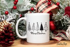 Christmas Tree SVG Merry Christmas SVG Christmas SVG PNG. Product Image 9