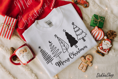 Christmas Tree SVG Merry Christmas SVG Christmas SVG PNG. Product Image 3
