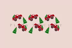 christmas truck libbey beer glass can wrap svg presized template for 16oz and 20oz glass