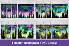 Christmas tumbler sublimation design wrap 20 Oz bundle, Santa Claus tumbler sublimation PNG, Merry Christmas sublimation tumbler wrap.