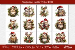 Tumbler Xmas, Christmas Tumbler wrap Bundle 20 Oz sublimation design PNG. This 20 oz skinny Christmas tumbler sublimation design product contains 105 designs with Christmas Baby Animals, Owls, Santa, 3D Flowers and Snowman