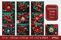 Tumbler Xmas, Christmas Tumbler wrap Bundle 20 Oz sublimation design PNG. This 20 oz skinny Christmas tumbler sublimation design product contains 105 designs with Christmas Baby Animals, Owls, Santa, 3D Flowers and Snowman