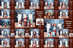 Christmas tumblers Wrap MEGA Bundles, Winter Characters Product Image 2