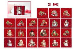 Christmas tumblers Wrap MEGA Bundles, Winter Characters Product Image 6