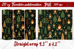 Christmas Pattern | Christmas | Tumbler Wrap Product Image 1