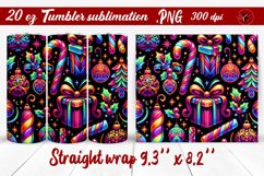 Christmas Pattern | Christmas | Tumbler Wrap Product Image 1
