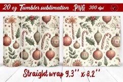 Christmas Pattern | Christmas | Tumbler Wrap Product Image 1