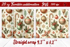 Christmas Pattern | Christmas | Tumbler Wrap Product Image 1