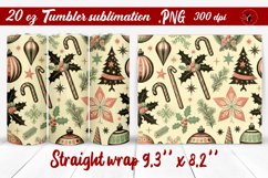 Christmas Pattern | Christmas | Tumbler Wrap Product Image 1