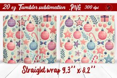 Christmas Pattern | Christmas | Tumbler Wrap Product Image 1