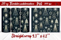 Christmas Pattern | Christmas | Tumbler Wrap Product Image 1