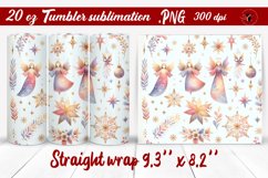 Christmas Pattern | Christmas | Tumbler Wrap Product Image 1