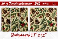 Christmas Pattern | Christmas | Tumbler Wrap Product Image 1