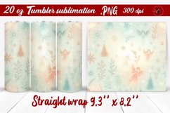 Christmas Pattern | Christmas | Tumbler Wrap Product Image 1