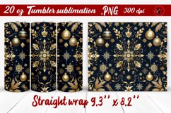 Christmas Pattern | Christmas | Tumbler Wrap Product Image 1