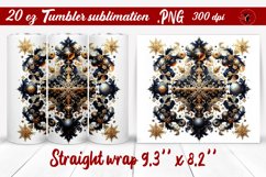 Christmas Pattern | Christmas | Tumbler Wrap Product Image 1