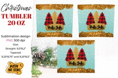 Christmas glitter tumbler sublimation bundle. 12 design Product Image 9