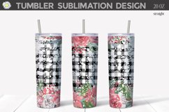 Merry Christmas Tumbler | Christmas Sublimation Design Product Image 2