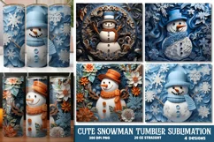 Christmas 20 OZ Tumbler Wrap PNG, Christmas Tumbler Wrap Product Image 1