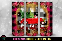 Merry Christmas Sublimation I 20 Oz Christmas Tumbler PNG