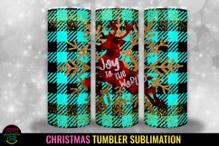 Joy to the World Christmas Tumbler Sublimation I 20 Oz Tumbler Christmas
