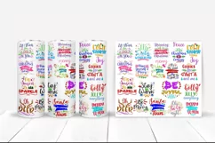 Christmas Tumbler Sublimation Bundle I 20 Oz Christmas Quotes Tumbler PNG