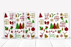 Christmas Tumbler Sublimation Bundle I 20 Oz Tumbler PNG