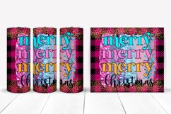 Merry Christmas Sublimation I 20 Oz Christmas Tumbler PNG
