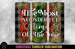 The Most Wonderful Time of the Year I Christmas Tumbler Sublimation 20 Oz