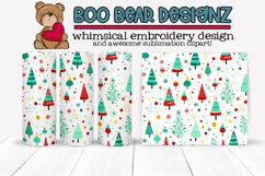 Christmas Sublimation tumbler wrap Product Image 1