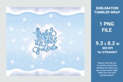 Winter tumbler baby its cold outside christmas sublimation Product Image 2