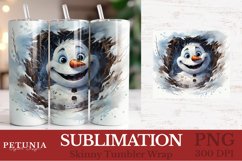Christmas Tumbler Wrap Designs being used as a Christmas 20 oz Tumbler Wrap Sublimation