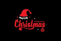 Christmas typography design concept Product Image 2